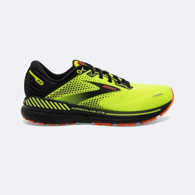 Brooks Adrenaline GTS 22 Erkek Koşu Ayakkabısı Sarı/Siyah | TR-271069