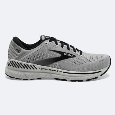 Brooks Adrenaline GTS 22 Erkek Koşu Ayakkabısı Gri/Siyah | TR-987035