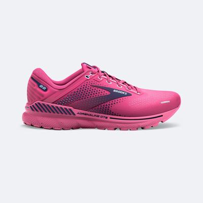 Brooks Adrenaline GTS 22 Kadın Koşu Ayakkabısı Pembe/Lacivert/Mavi | TR-306529