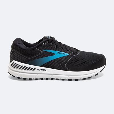 Brooks Ariel '20 Kadın Koşu Ayakkabısı Siyah/Mavi | TR-035267