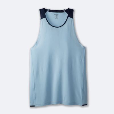 Brooks Atmosphere Singlet Erkek Atlet Lacivert | TR-705239