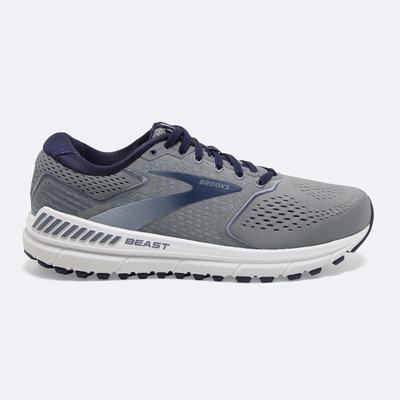 Brooks Beast '20 Erkek Koşu Ayakkabısı Mavi/Gri/Lacivert | TR-512946