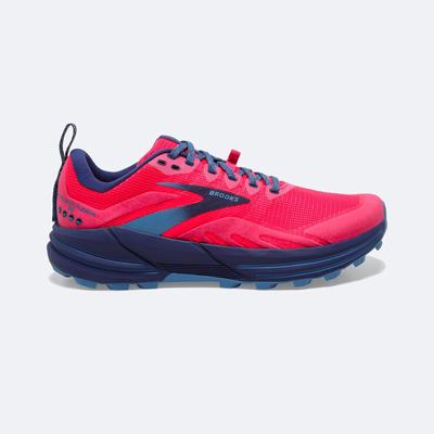 Brooks Cascadia 16 Kadın Trail Koşu Ayakkabısı Pembe | TR-738109