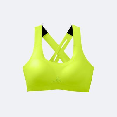 Brooks Dare Crossback Run Bra 2.0 Kadın Spor Sütyeni Sarı | TR-258416