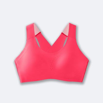 Brooks Dare Crossback Run Bra Kadın Spor Sütyeni Pembe | TR-017428