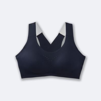 Brooks Dare Crossback Run Bra Kadın Spor Sütyeni Lacivert | TR-516794