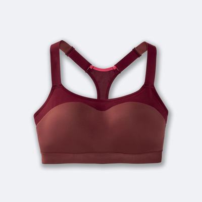 Brooks Dare Racerback Run Bra Kadın Spor Sütyeni Terracotta | TR-418730