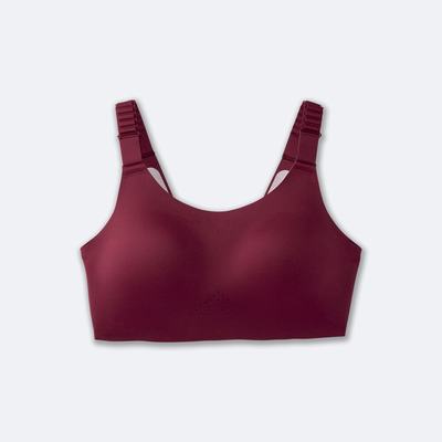 Brooks Dare Scoopback Run Bra 2.0 Kadın Spor Sütyeni Bordo | TR-106278