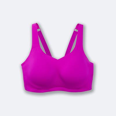 Brooks Dare Underwire Run Bra Kadın Spor Sütyeni Pembe/Mor | TR-698274