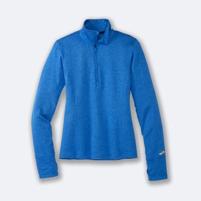 Brooks Dash 1/2 Zip Kadın Ceket Mavi | TR-150986