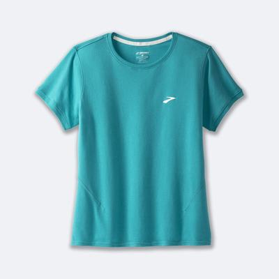 Brooks Distance Short Sleeve 2.0 Kadın Tişört Yeşil | TR-290517