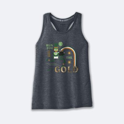 Brooks Distance Tank 2.0 Kadın Atlet Gri | TR-670153