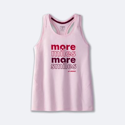 Brooks Distance Tank 2.0 Kadın Atlet Pembe | TR-065389