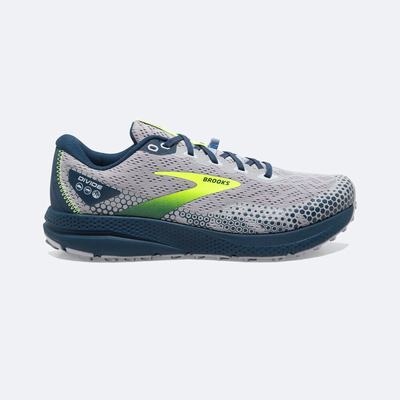 Brooks Divide 3 Erkek Trail Koşu Ayakkabısı Gri/Lacivert | TR-274510