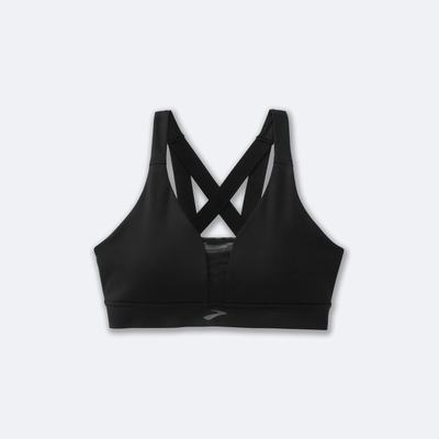 Brooks Drive Plunge Run Bra Kadın Spor Sütyeni Siyah | TR-954708