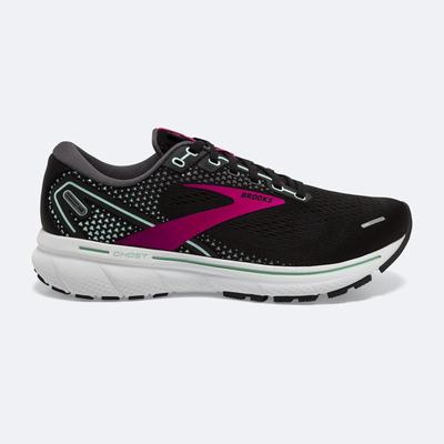 Brooks Ghost 14 Kadın Koşu Ayakkabısı Siyah/Pembe | TR-316087