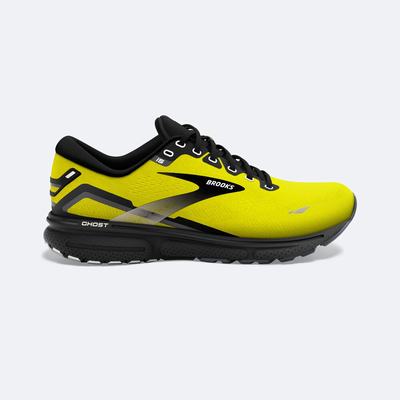 Brooks Ghost 15 Erkek Koşu Ayakkabısı Sarı/Siyah | TR-923806