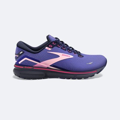 Brooks Ghost 15 Kadın Koşu Ayakkabısı Mavi/Lacivert/Pembe | TR-814593