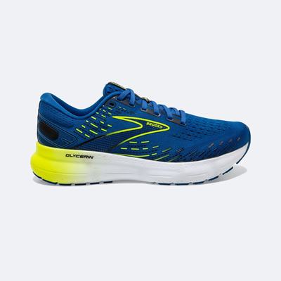 Brooks Glycerin 20 Erkek Koşu Ayakkabısı Mavi/Beyaz | TR-157204