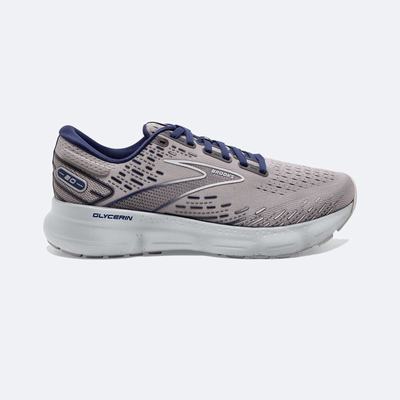 Brooks Glycerin 20 Erkek Koşu Ayakkabısı Gri/Mavi | TR-687092