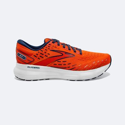 Brooks Glycerin 20 Erkek Koşu Ayakkabısı Turuncu/Kahverengi | TR-901634