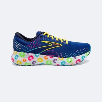 Brooks Glycerin 20 Kadın Koşu Ayakkabısı Mavi/Lacivert/Sarı | TR-352791