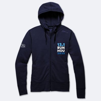 Brooks Houston23 Moment Full Zip Kadın Sweatshirt Lacivert | TR-942836