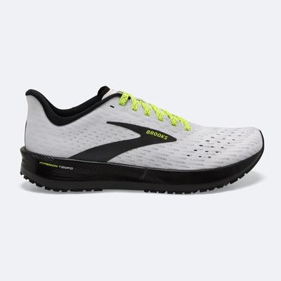 Brooks Hyperion Tempo Erkek Koşu Ayakkabısı Beyaz/Siyah | TR-392015