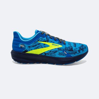 Brooks Launch 9 Kadın Koşu Ayakkabısı Mavi/Lacivert | TR-923805