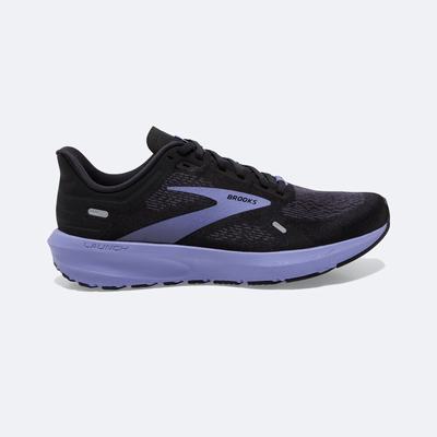 Brooks Launch 9 Kadın Koşu Ayakkabısı Siyah/Mor | TR-132498