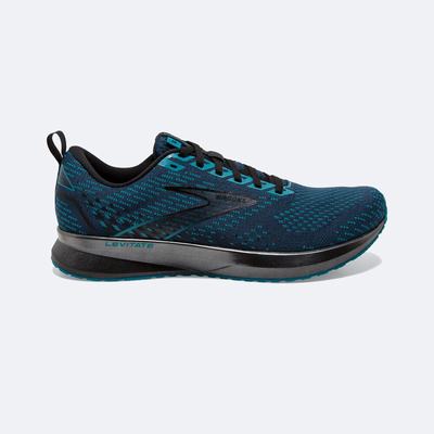 Brooks Levitate 5 Erkek Koşu Ayakkabısı Kahverengi/Turkuaz/Siyah | TR-146780