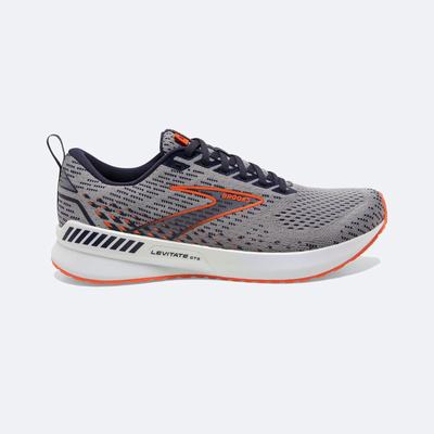 Brooks Levitate GTS 5 Erkek Koşu Ayakkabısı Gri/Lacivert | TR-795132