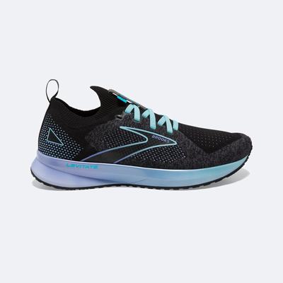 Brooks Levitate StealthFit 5 Kadın Koşu Ayakkabısı Mavi/Çiçekli/Siyah | TR-519234