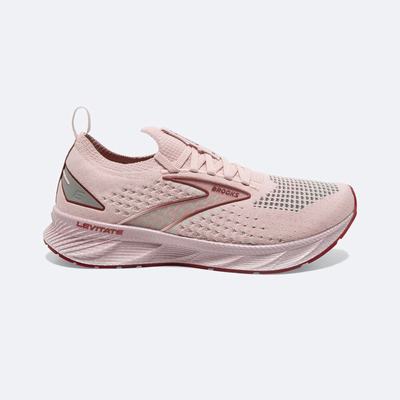 Brooks Levitate StealthFit 6 Kadın Koşu Ayakkabısı Pembe | TR-467801