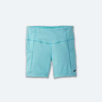 Brooks Method 5" Short Tight Kadın Tayt Turkuaz | TR-048732