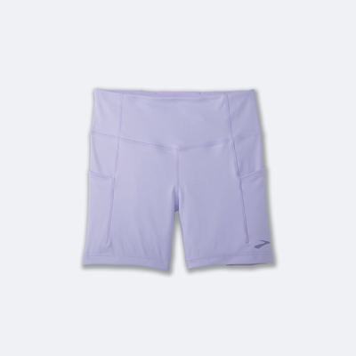 Brooks Method 5" Short Tight Kadın Tayt Mor Gri | TR-284693