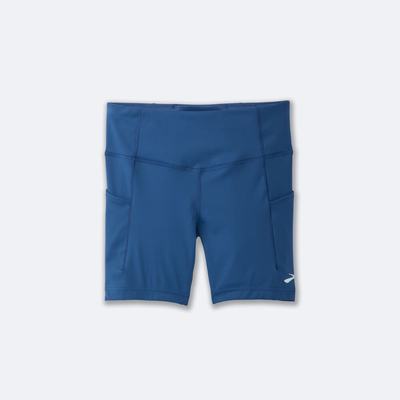 Brooks Method 5" Short Tight Kadın Tayt Mavi Gri | TR-715628