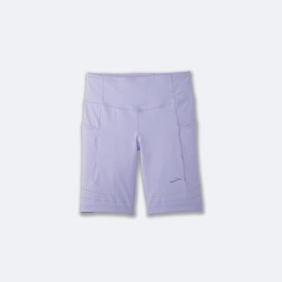 Brooks Method 8" Short Tight Kadın Tayt Mor Gri | TR-359704