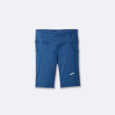 Brooks Method 8" Short Tight Kadın Tayt Mavi Gri | TR-453276