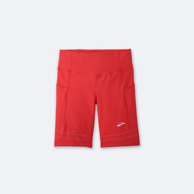 Brooks Method 8" Short Tight Kadın Tayt Kırmızı | TR-541326