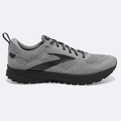 Brooks Revel 5 Erkek Koşu Ayakkabısı Gri/Beyaz/Metal | TR-860291