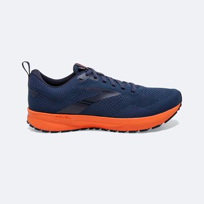 Brooks Revel 5 Erkek Koşu Ayakkabısı Kahverengi/Lacivert | TR-816230