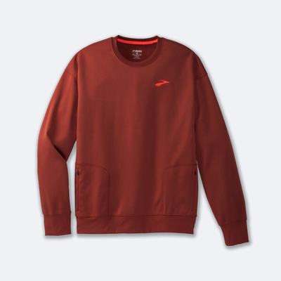 Brooks Run Within Erkek Sweatshirt Bakır | TR-791203