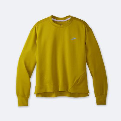 Brooks Run Within Kadın Sweatshirt Altın | TR-748069