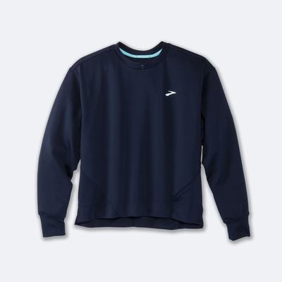 Brooks Run Within Kadın Sweatshirt Lacivert | TR-758943