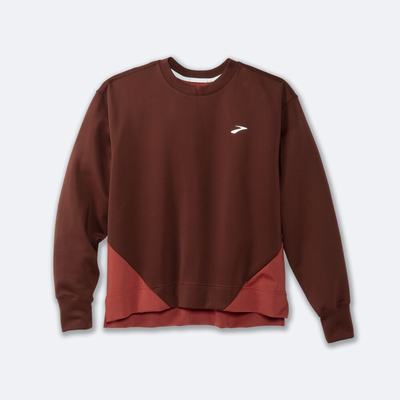 Brooks Run Within Kadın Sweatshirt Çikolata/Bakır | TR-243796