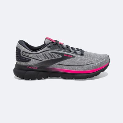 Brooks Trace 2 Kadın Koşu Ayakkabısı Gri/Pembe | TR-470683