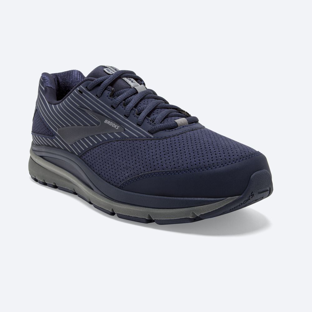 Brooks Addiction Walker Suede Erkek Yürüyüş Ayakkabısı Lacivert | TR-937105