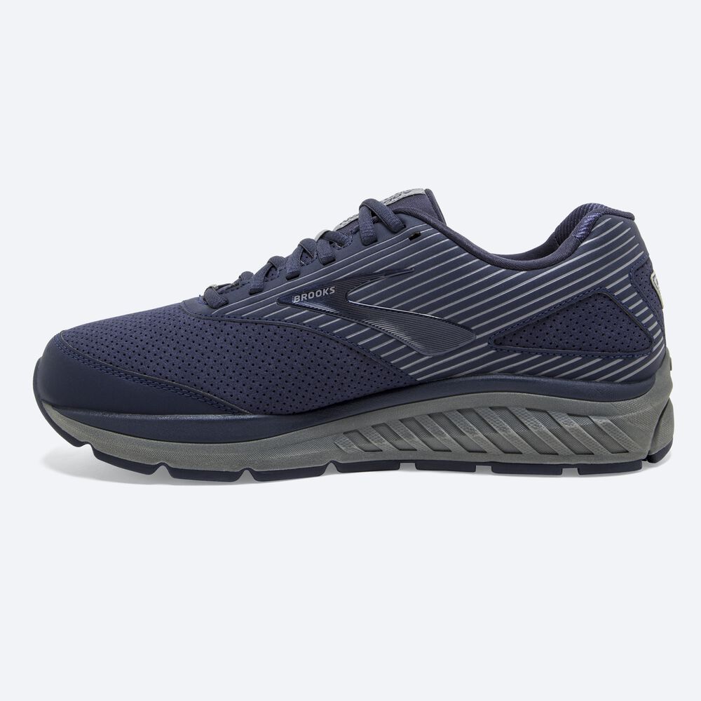 Brooks Addiction Walker Suede Erkek Yürüyüş Ayakkabısı Lacivert | TR-937105