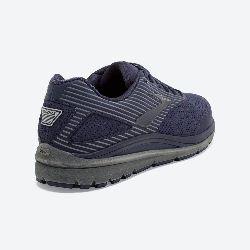 Brooks Addiction Walker Suede Erkek Yürüyüş Ayakkabısı Lacivert | TR-937105